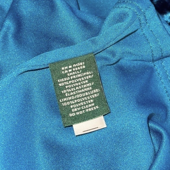 LAUREN Ralph Lauren Bell Sleeve Velvet Dress - Picture 7 of 8